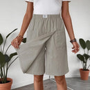 (Compre 1 Leve 2) Shorts Saia Celenne™ em Linho de Algodão com Conforto Premium